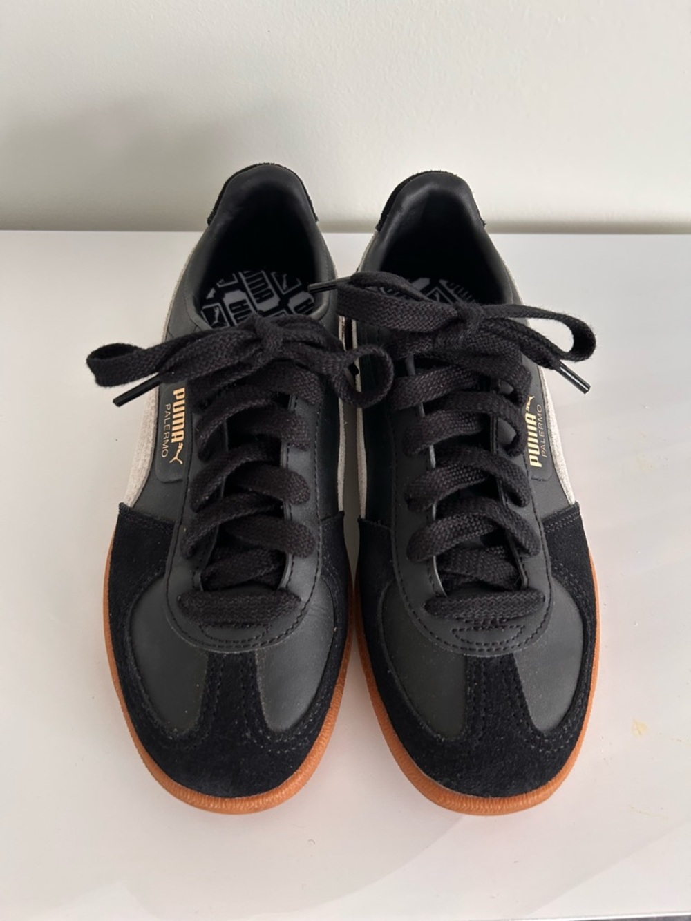 Puma Palermo Leather Sneakers (Big Kid)
